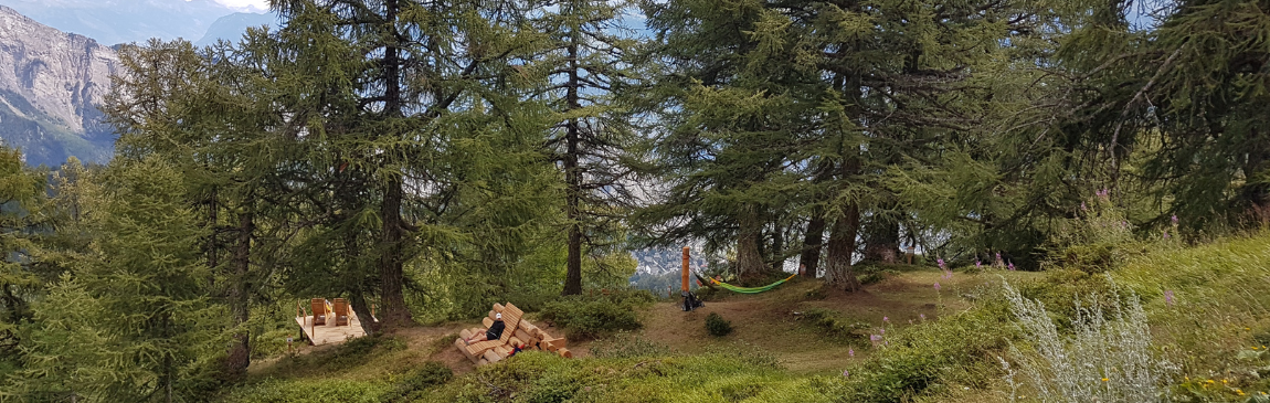 Les Mélèzes Relax parc, parc de détente et de relaxation au coeur d'une forêt de mélèzes